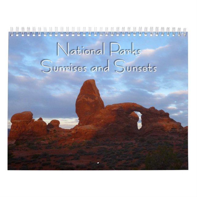 National Parker Sunrises and Sunset Kalender (Omslag)