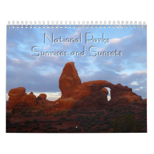 National Parker Sunrises and Sunset Kalender