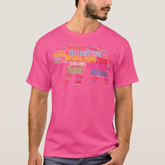 National Parker Usa List Ord Cloud Bear Camping H T Shirt