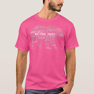 National Parker Usa List Ord Cloud Bear Camping H T Shirt