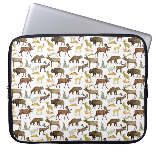 National Parker Wildlife 15-tums bärbar dator Fodr Laptop Fodral (Framsidan)