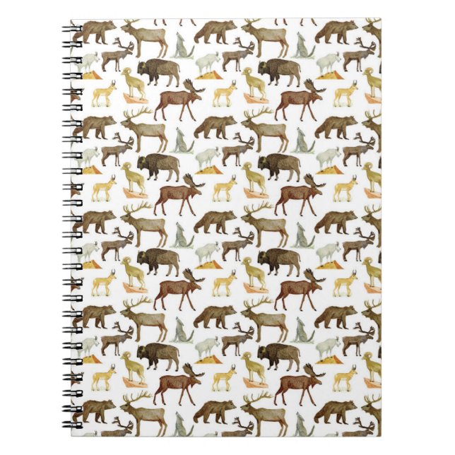 National Parker Wildlife Anteckningsbok (Framsidan)