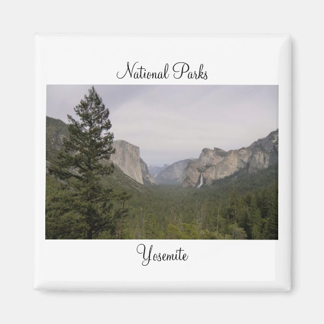 National Parker - Yosemite Magnet (Framsidan)
