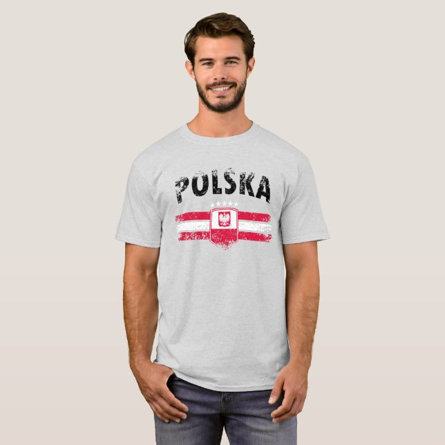National - Polska T Shirt (Hel framsida)