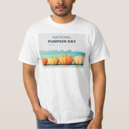 National Pumpkin Day T Shirt