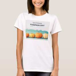 National Pumpkin Day T-shirt