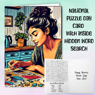 National Puzzle Day är 29 januari  Kort