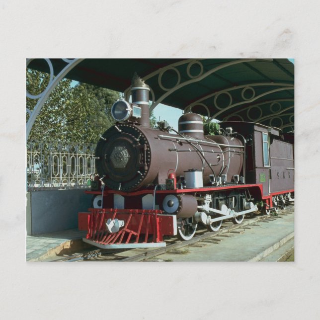 National Railway Museum, Delhi, Indien Vykort (Framsida)