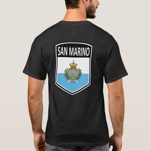 National - San Marino T Shirt (Baksida)
