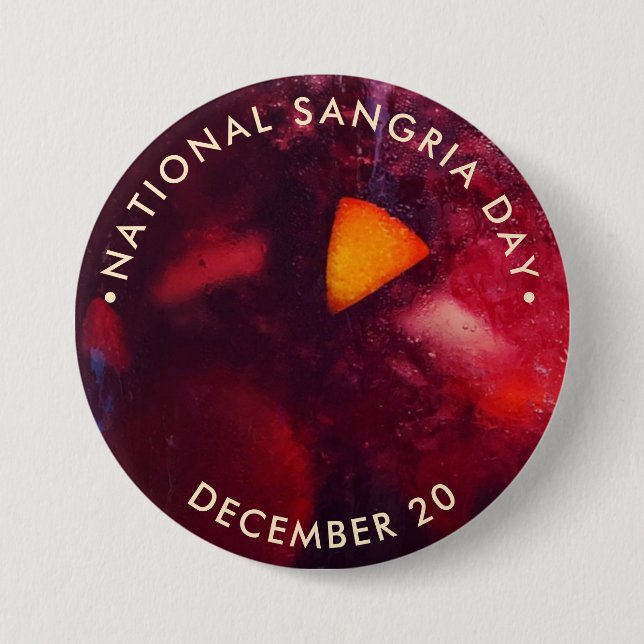 National Sangria Day Knapp (Framsida)
