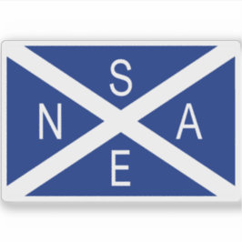 National Scottish Antarktis Expedition Flagga Klistermärken