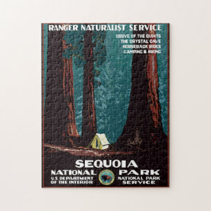 National Sequoia Park Puzzle Pussel