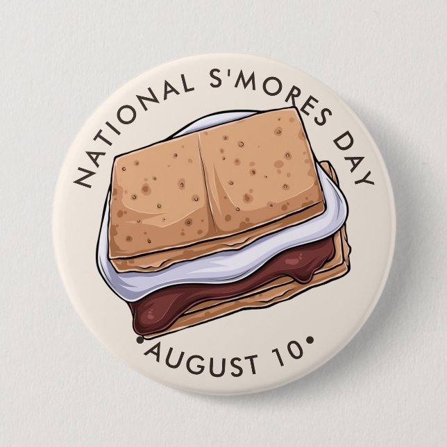 National S'Mores Day Knapp (Framsida)