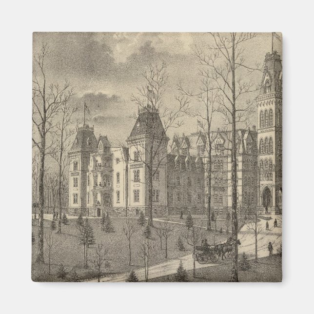 National Soldiers Home, Milwaukee County Magnet (Framsidan)