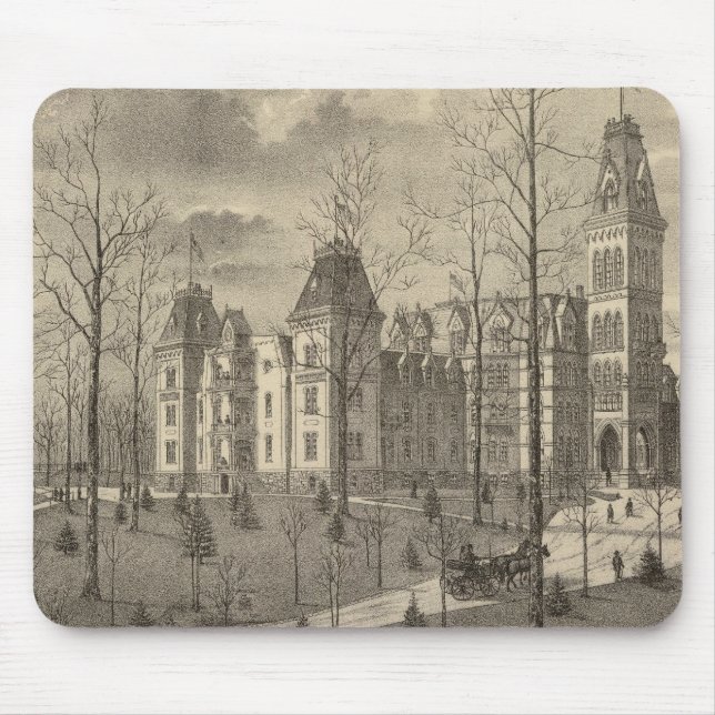 National Soldiers Home, Milwaukee County Musmatta (Framsidan)