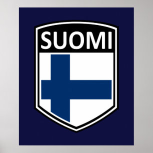 National - Suomi Poster
