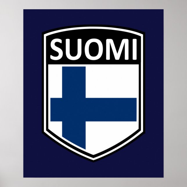 National - Suomi Poster (Framsidan)