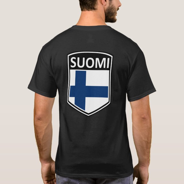 National - Suomi T Shirt (Baksida)