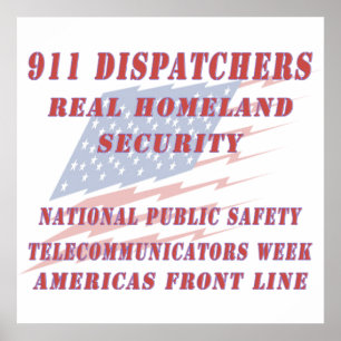 National Telecommunication Week Americas Front Lin Poster