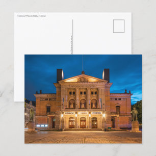 National Theater Oslo Vykort