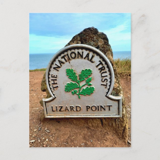 National Trust - Lizard Point (Cornwall) Vykort (Framsida)