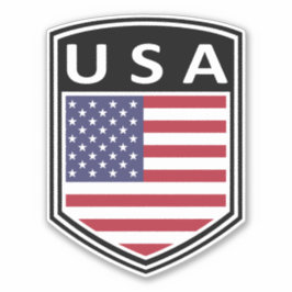 National - USA Klistermärken