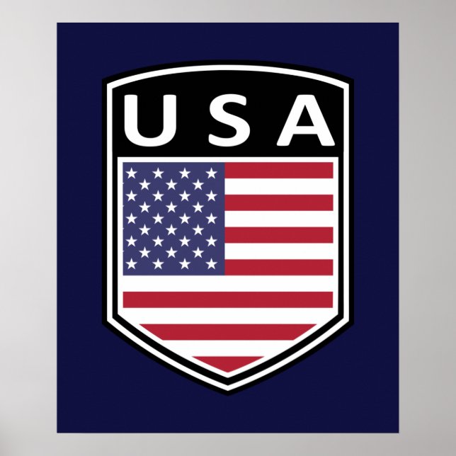 National - USA Poster (Framsidan)