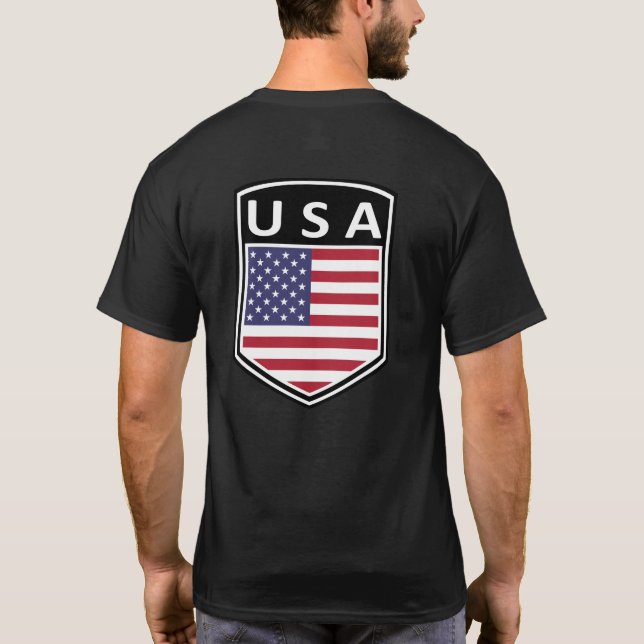 National - USA T Shirt (Baksida)