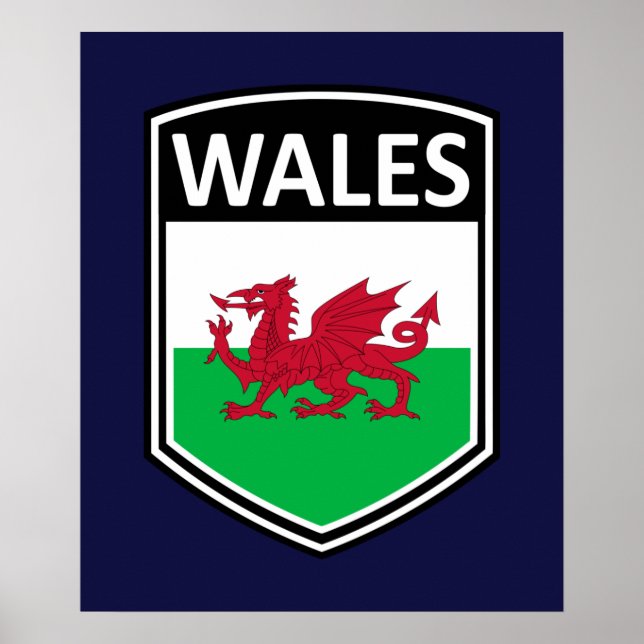 National - Wales Poster (Framsidan)