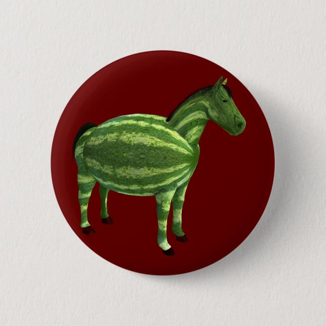 National Watermelon Day Horse Knapp (Framsida)