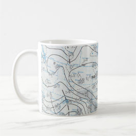 National Weather Karta Kaffemugg