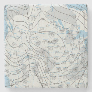 National Weather Karta Stenunderlägg