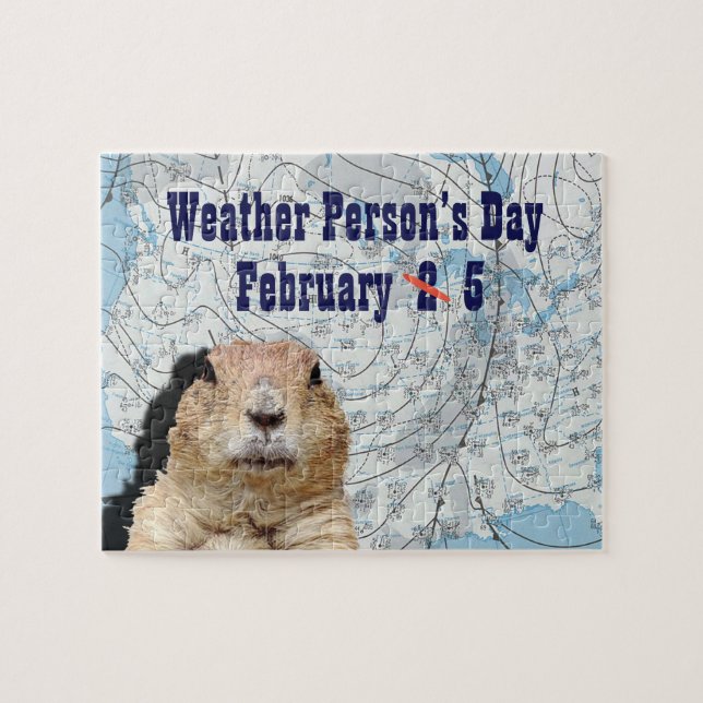 National Weather Person's Day 5 februari Pussel (Horisontell)
