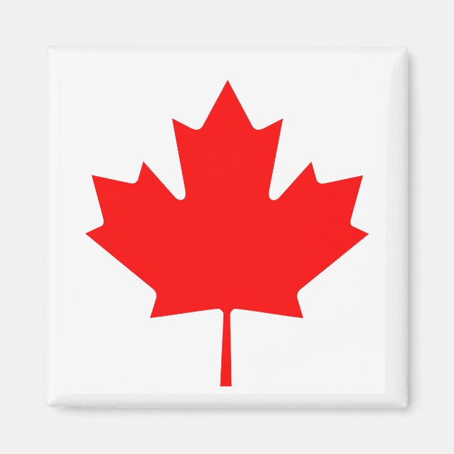 National World Flagga i Kanada Magnet (Framsidan)