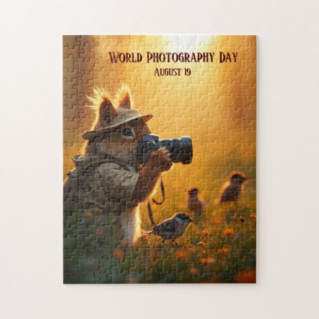 National World Photography Day Pussel (Vertikal)