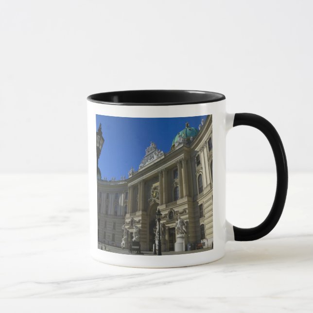 Nationalbiblioteket, Hofburg (kejsarpalatset) Mugg (Höger)