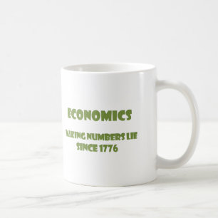 Nationalekonomi: danande numrerar ljuger efter kaffemugg