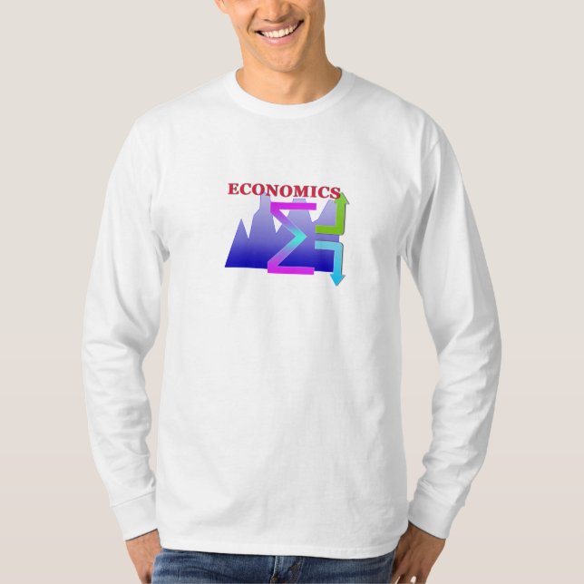 Nationalekonomi T-shirt (Framsida)