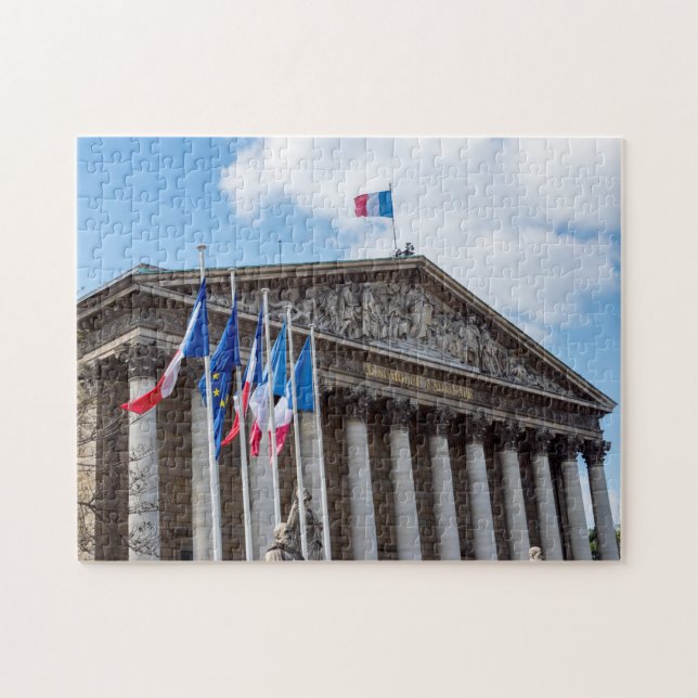 Nationalförsamling/Nationale i Paris Pussel (Horisontell)