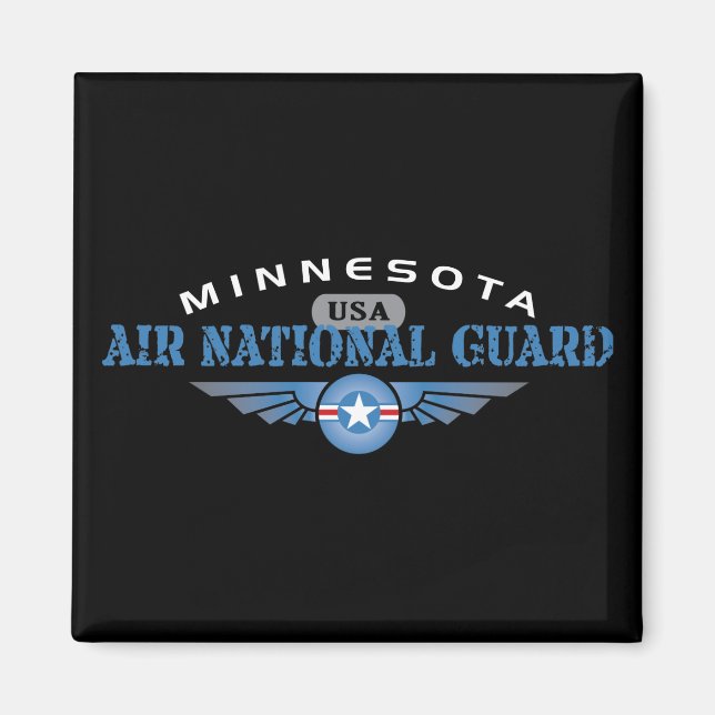 Nationalgardet i Minnesota Luft Magnet (Framsidan)