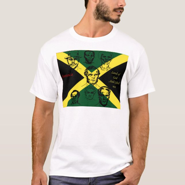 nationalhjälten jamaica tee (Framsida)