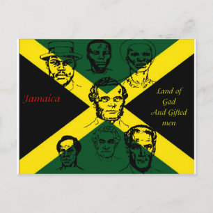 nationalhjälten jamaica vykort