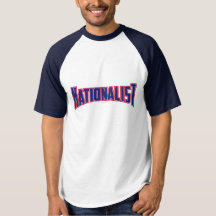 Nationalist - röd vit och blått