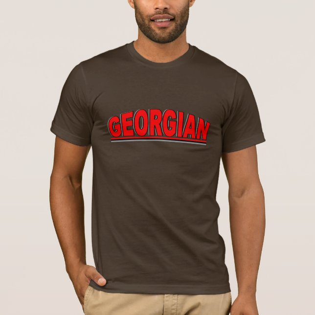 Nationalities - "georgier ", t shirt (Framsida)