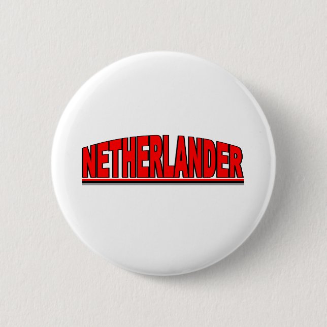 Nationalities - "Netherlander ", Knapp (Framsida)
