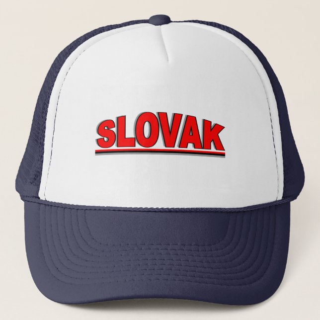 Nationalities - "slovakiskt ", keps (Framsida)