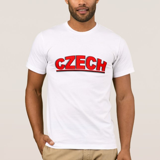 Nationalities - "tjeck ", t shirt (Framsida)