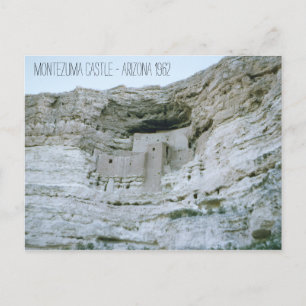 Nationalmonument 1962 i Montezuma Castle Vykort