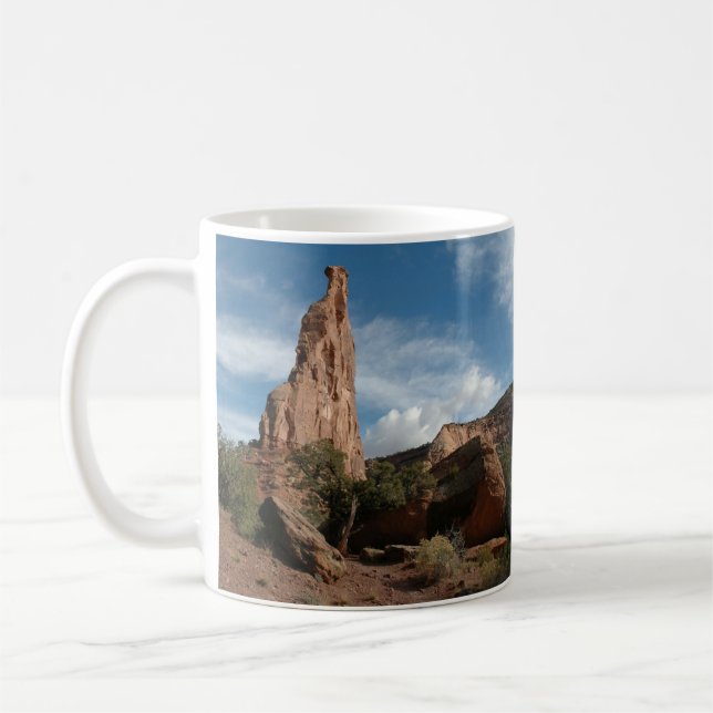 Nationalmonument för oberoende, Colorado Kaffemugg (Vänster)
