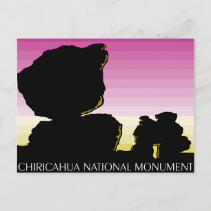 Nationalmonument i Chiricahua Vykort